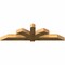 Ekena Millwork Redmond Rough Sawn Timber Gable Bracket, Western Red Cedar, 84"W x 24"H x 6"D x 6"F, 7/12 Pitch GBW084X24X0606RED00RWR - alternate 5